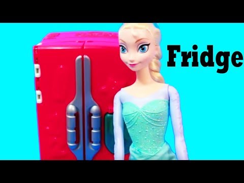 Vintage PLAY DOH FRIDGE for Frozen Kristoff and Ariel