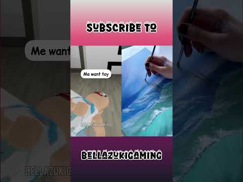 YOUNGEST SIBLING BECOMES THE MIDDLE KID! ๐ | BELLA ZUKI | #roblox #brookhaven #shorts #viral #art