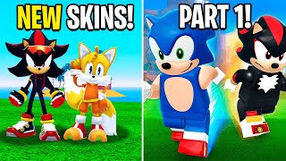 LEGO SONIC PART 1 + Extreme Riders Tails & Shadow! (Sonic Speed Simulator)