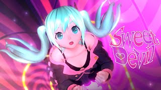 「4K 60 fps」 Sweet Devil feat. Hatsune Miku (remix RADART Inc)  | Project DIVA Arcade Future Tone