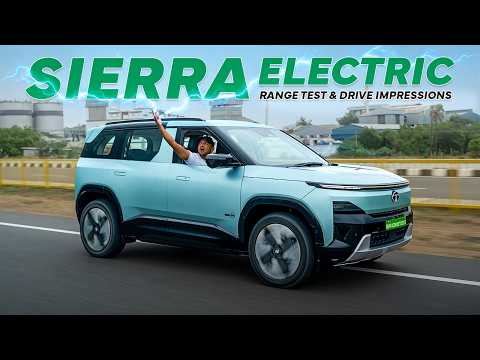 Tata Sierra Electric Drive Impressions & Range Test | Gagan Choudhary