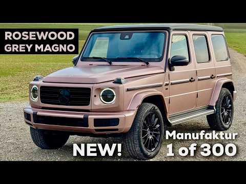 NEW Mercedes G Class 1 of 300 LIMITED Manufaktur V8 G Wagen! Full In-Depth Review & 0-60 Test