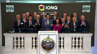 IonQ (NYSE: IONQ) Rings The Closing Bell®
