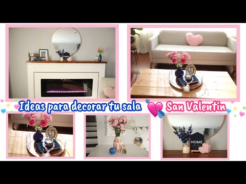 Ideas para decorar la Sala de tu casa en San valentin