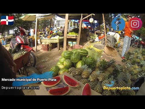 Como es una mañana en el Mercado Municipal de Puerto Plata (Vlog)