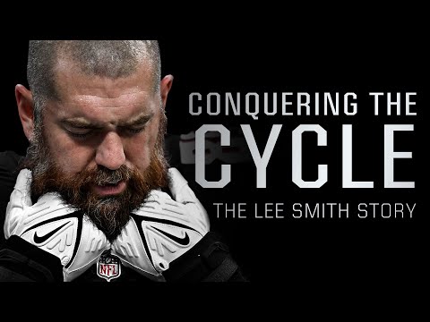 Conquering the cycle of alcohol abuse & absent fathers | The Lee Smith Story | Atlanta Falcons | NFL video clip