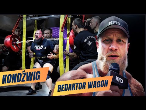 KONDŹWIG ATAKOWAŁ 1000KG I CO? .... 😩 WIELKI TRIUMF STRONGMANA I 1040KG W TOTALU!