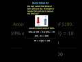 Calculating Percentage Gain and Loss