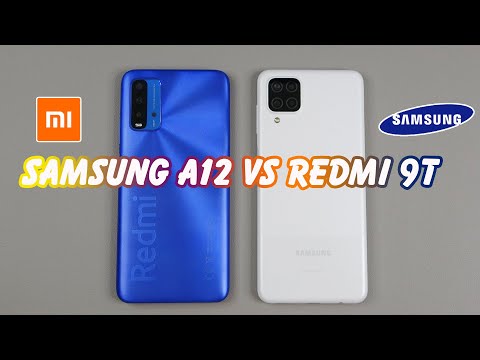 (VIETNAMESE) Xiaomi Redmi 9T vs Samsung Galaxy A12 - SpeedTest and Camera comparison