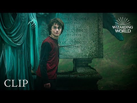 Harry vs Voldemort 'Priori Incantatem' Duel in the Cemetery