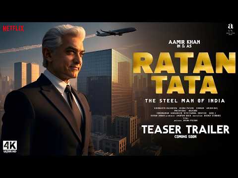 RATAN TATA - Hindi Trailer | Aamir Khan As Ratan Tata | Neeraj Pandey | New Movies Trailers 2025
