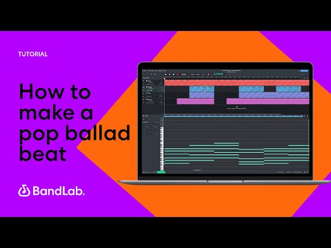 How to make a pop ballad beat using BandLab's free web Mix Editor