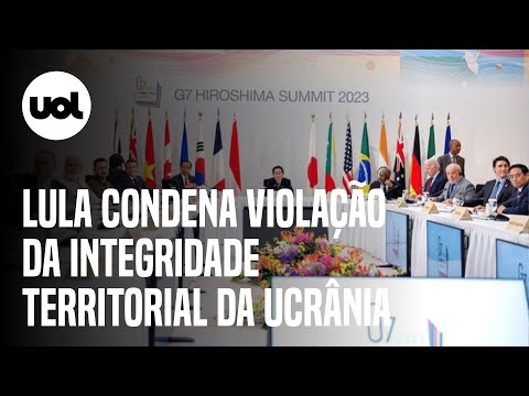 Lula critica potências e condena violação da integridade territorial da Ucrânia