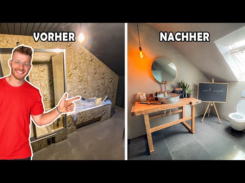 Wir bauen ein BADEZIMMER im WERKSTATT STYLE