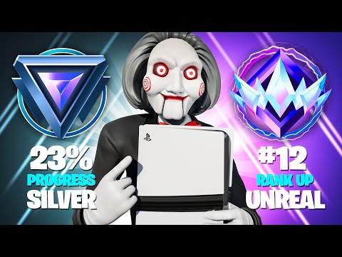 Silver to Unreal PS5 Pro Ranked Reload Speedrun (Fortnite Console)