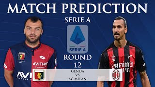 PREDIKSI GENOA VS AC MILAN PREDICTION - SERIE A 17-12-2020