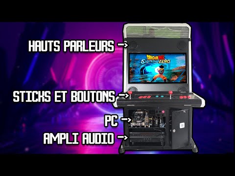 Améliorations de ma borne d'arcade VEWLIX : Boutons, sticks, pc et haut parleurs !