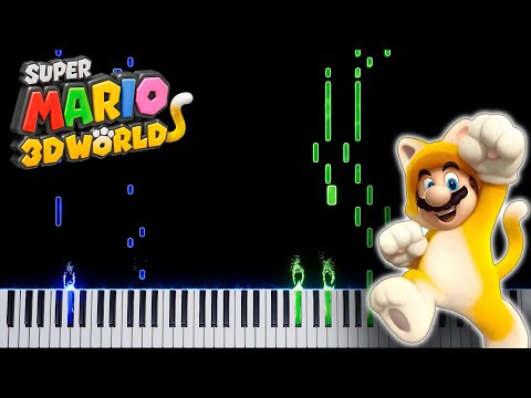 Hands On Hall - Super Mario 3D World (Piano Tutorial)