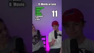 The Sponge Incident... 15 Words or Less Guessing Game Challenge!