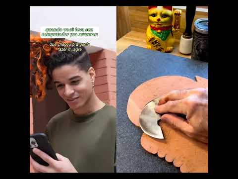 QUANDO VOCÊ LEVA SEU COMPUTADOR PRA ARRUMAR #fy #foryou #asmr #satisfatorio #tiktok #satisfying