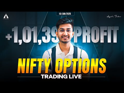 Nifty Options Trading Profit +1,01,392 | By Ayush Thakur |