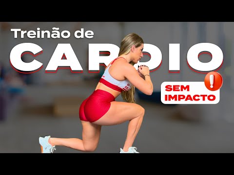 CARDIO SEM IMPACTO PARA QUEIMAR GORDURA!