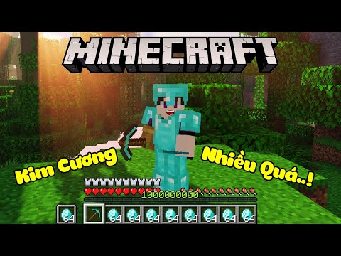 MINECRAFT NHẬT KÝ SINH TỒN (NGÀY3)| TÌM KIM CƯƠNG LÀ DỂ VÀ CHUYẾN KHÁM PHÁ ĐỊA NGỤC BẤT ỔN