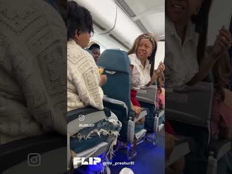 Epic Airplane Drama! You Won’t Believe What Happens Next 😂Weave on the plane ✈️ meets fruit