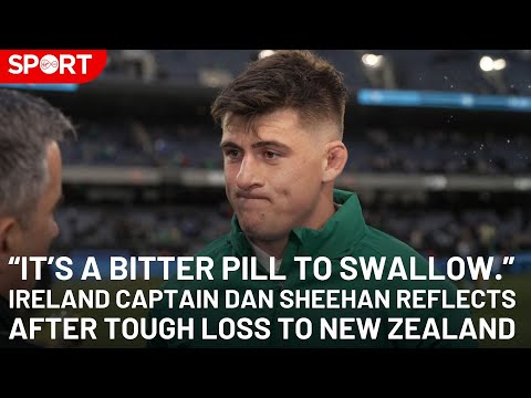 Ireland Captain Dan Sheehan Reflects After Tough Loss to New Zealand