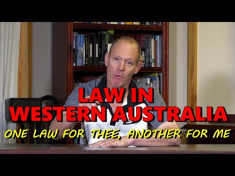 Principle of LAW in Western Australia?