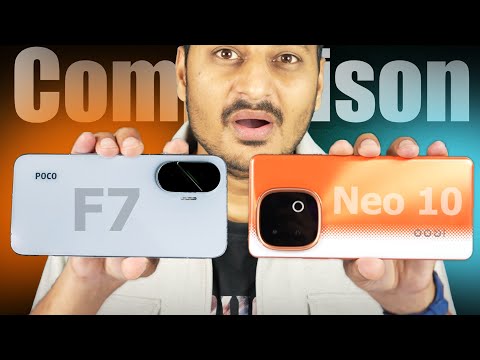 POCO F7 vs iQOO Neo 10  Full Comparison and Camera Test *BIG PROBLEM*