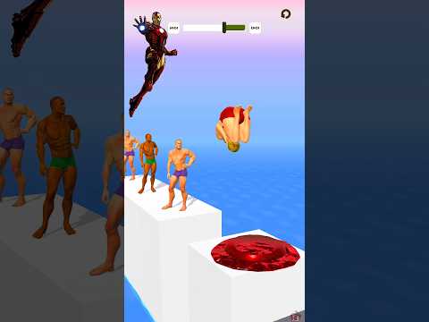 Squeezy Girl Fun Jump #1045 #fun #mobilegame #amogus #shortsfeed #crush #shorts