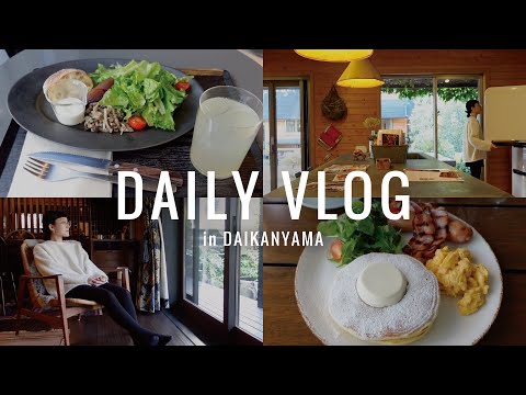 【代官山vlog】平日昼間の一人時間を満喫☕︎BESSで木の香りとインテリアに癒された日🌞