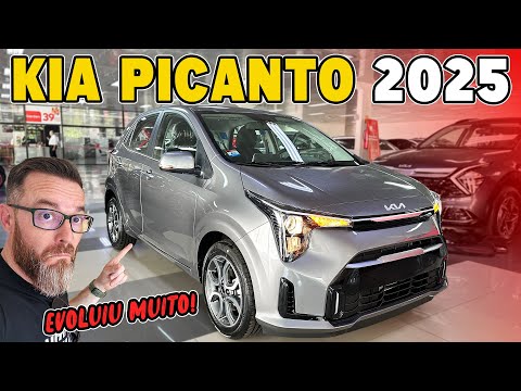 KIA PICANTO EX 2025 - Melhorou Muito e Mais Econômico!