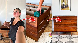 The Most Challenging Furniture Flips I’ve Ever Done—See the Results! 👀