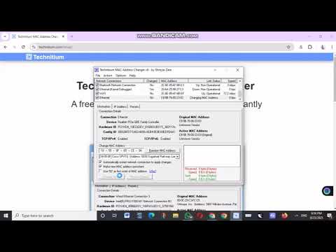 how to change mac address in 10 second #macaddress #tutorial
