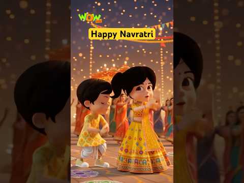 Let’s Dance! Navratri Day 4 with Vir & Friends 💛 #shorts #navratri  #info