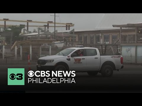 YouTube video thumbnail: Swimming Prohibited on Some New Jersey, Delaware Beaches due to rip Currents From Hurricane Erin