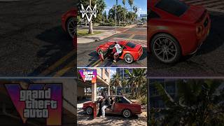 GTA 6 vs WATCH DOGS 2 - Car Door Comparison