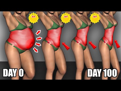 Do This Everyday to Bye Bye Ugly Belly l 7 Morning Exercises For 70 Days