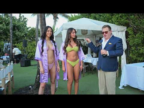 Models Lauren Fontane & Melanie Vasquez at Exa Models Bikini Show wearing Atlantic & Monaco Bikinis