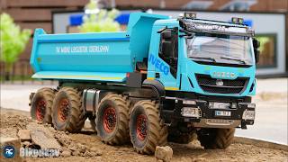 RC TRUCKS & CONSTRUCTION LIFE ACTION OF THE HIGHEST CLASS! INCREDIBLE DRIVING FUN UNDER A GLASS ROOF