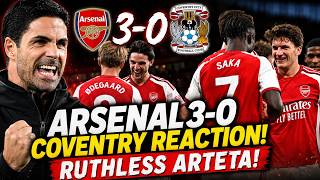 Tzolis is a BARGAIN! Arsenal THRASH Coventry as Arteta sends five stars brutal transfer message