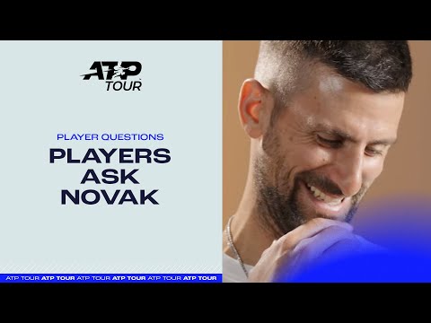 The Players Ask Novak ALL The Questions... Don't Miss These Answers 🤩