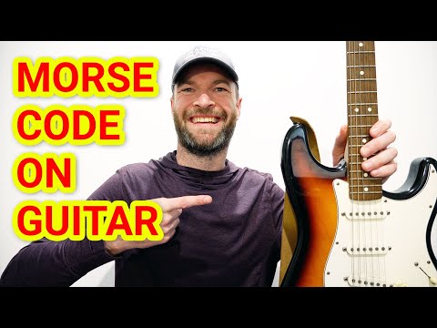 Morse Code Is Music - Ham Radio On Guitar