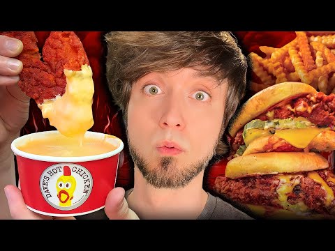 Trying the BEST?? chicken! (Dave's Hot Chicken)