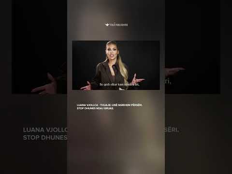 Luana Vjollca - Thuaje: UNË NGRIHEM PËRSËRI. Stop Dhunës ndaj gruas. "Still i Rise" Part 2 #shorts
