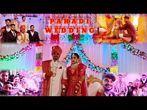 || PAHADI WEDDING 🏔️❤️|| NEGI JI KI SADHI 🤪|#vlog #youtube #uttarakhand #kashipur