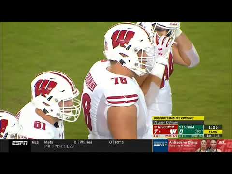 2019 - Wisconsin Badgers vs USF Bulls (1st half only)
