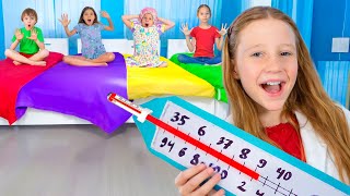 ناستيا وأصدقاؤها يتعلمون مخاطر الحلويات